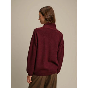 LIAM SWEATER / Wine