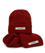 Load image into Gallery viewer, WYNN HAT &amp; SCARF SET / MULBERRY
