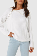 Load image into Gallery viewer, HAYSE KNIT PULLOVER
