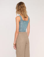 Load image into Gallery viewer, ROMI TOP  / DENIM
