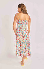 Load image into Gallery viewer, COVE TIE STRAPS MIDI DRESS
