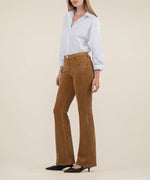 Load image into Gallery viewer, ANA HIGHRISE FAB AB FLARE / CAMEL CORDUROY
