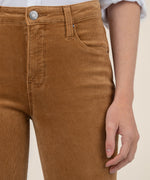 Load image into Gallery viewer, ANA HIGHRISE FAB AB FLARE / CAMEL CORDUROY
