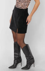 Load image into Gallery viewer, MORRISON MINI SKIRT WITH FRONT SLIT
