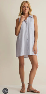 Load image into Gallery viewer, NEW LIGHT CRINKLE MINI DRESS
