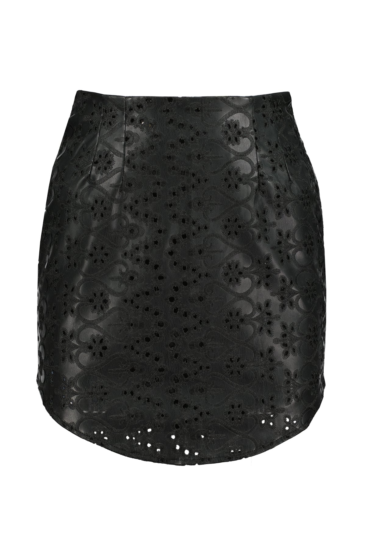 EYELET MINI SKIRT