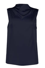 Load image into Gallery viewer, COWL NECK TOP / MARINE
