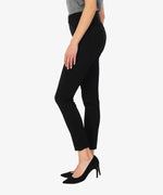 Load image into Gallery viewer, DONNA HIGH RISE FAB AB ANKLE SKINNY RAW /  HEM-BLACK

