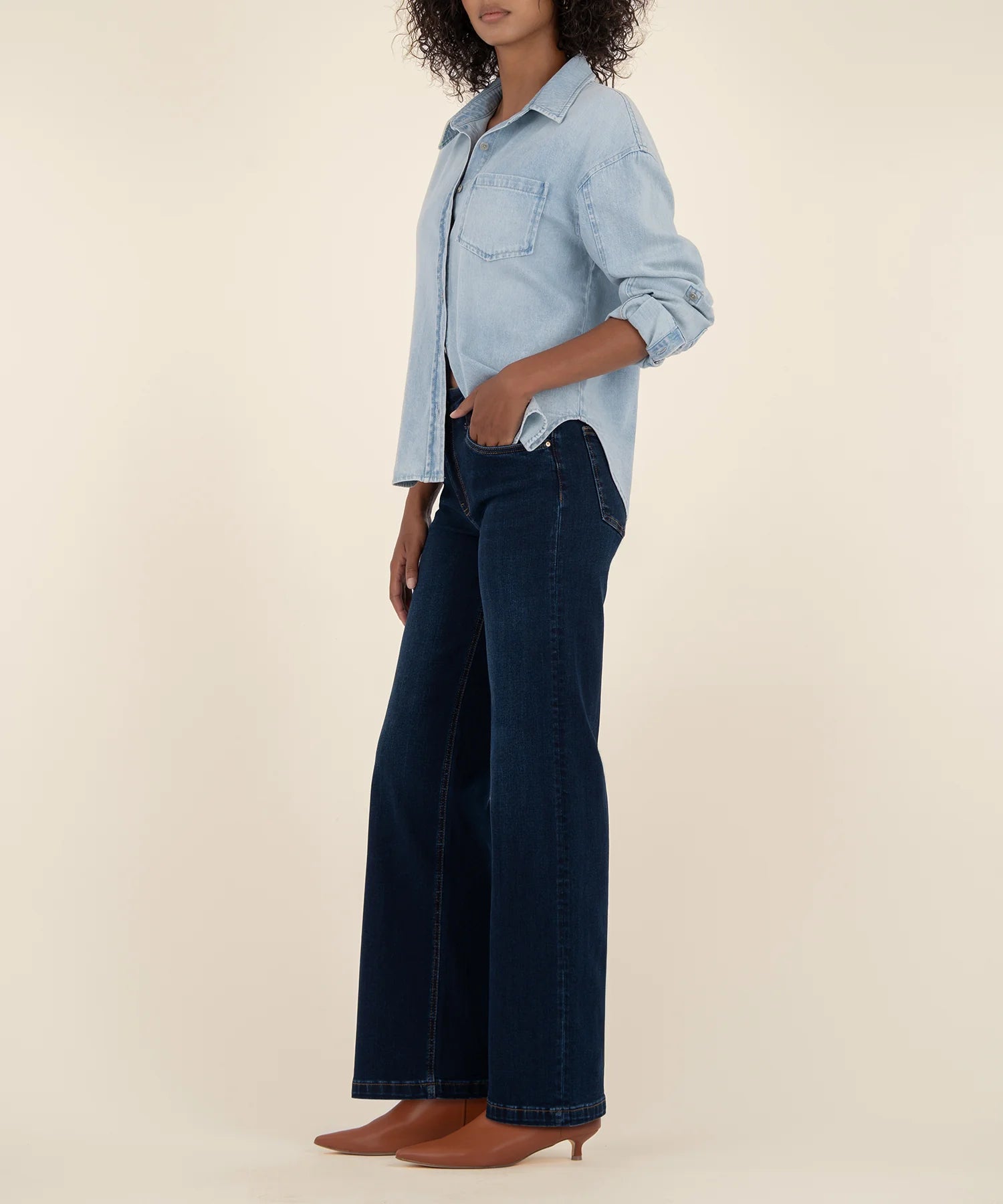 JEAN HIGH RISE WIDE LEG / ATTRIBUTABLE