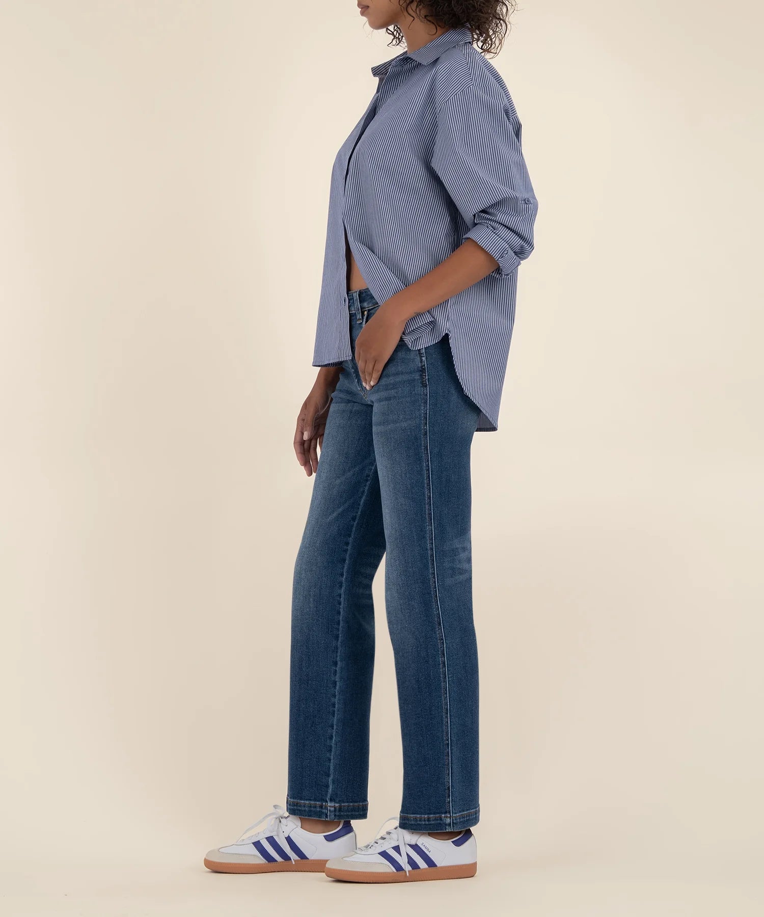 PATTIE HIGH RISE STRAIGHT LEG / RAZOR
