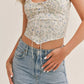 FLOWERBUDS CROP TOP