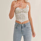 FLOWERBUDS CROP TOP