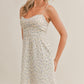 FLOWERBUDS MINI DRESS