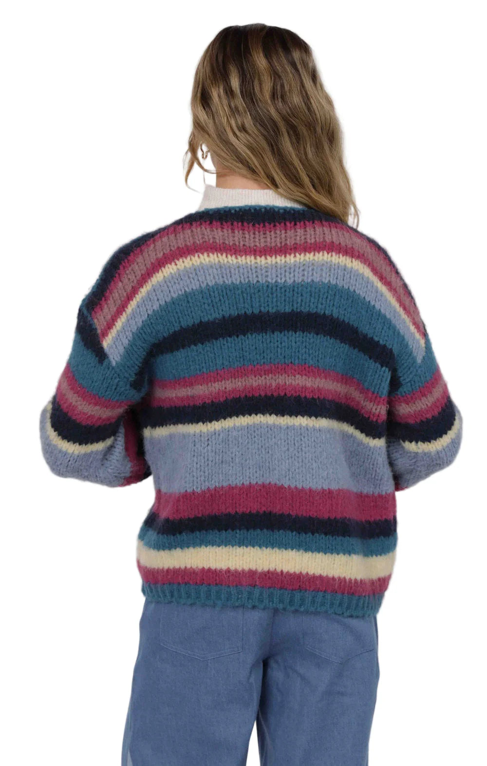 MULTISTRIPE CARDIGAN