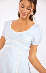 Load image into Gallery viewer, PERCY LACE TRIM  DRESS
