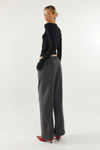 LEANNE TOP / BLACK