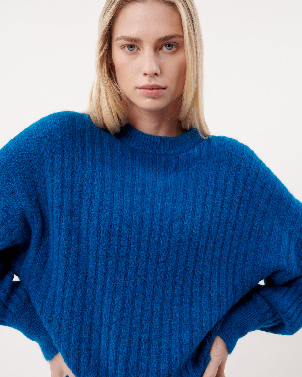 NAICHA SWEATER / BLUE