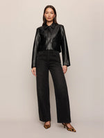 Load image into Gallery viewer, AINSLEY LEATHER JACKET
