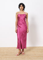 Load image into Gallery viewer, NIOUMA FUCHSIA DRESS

