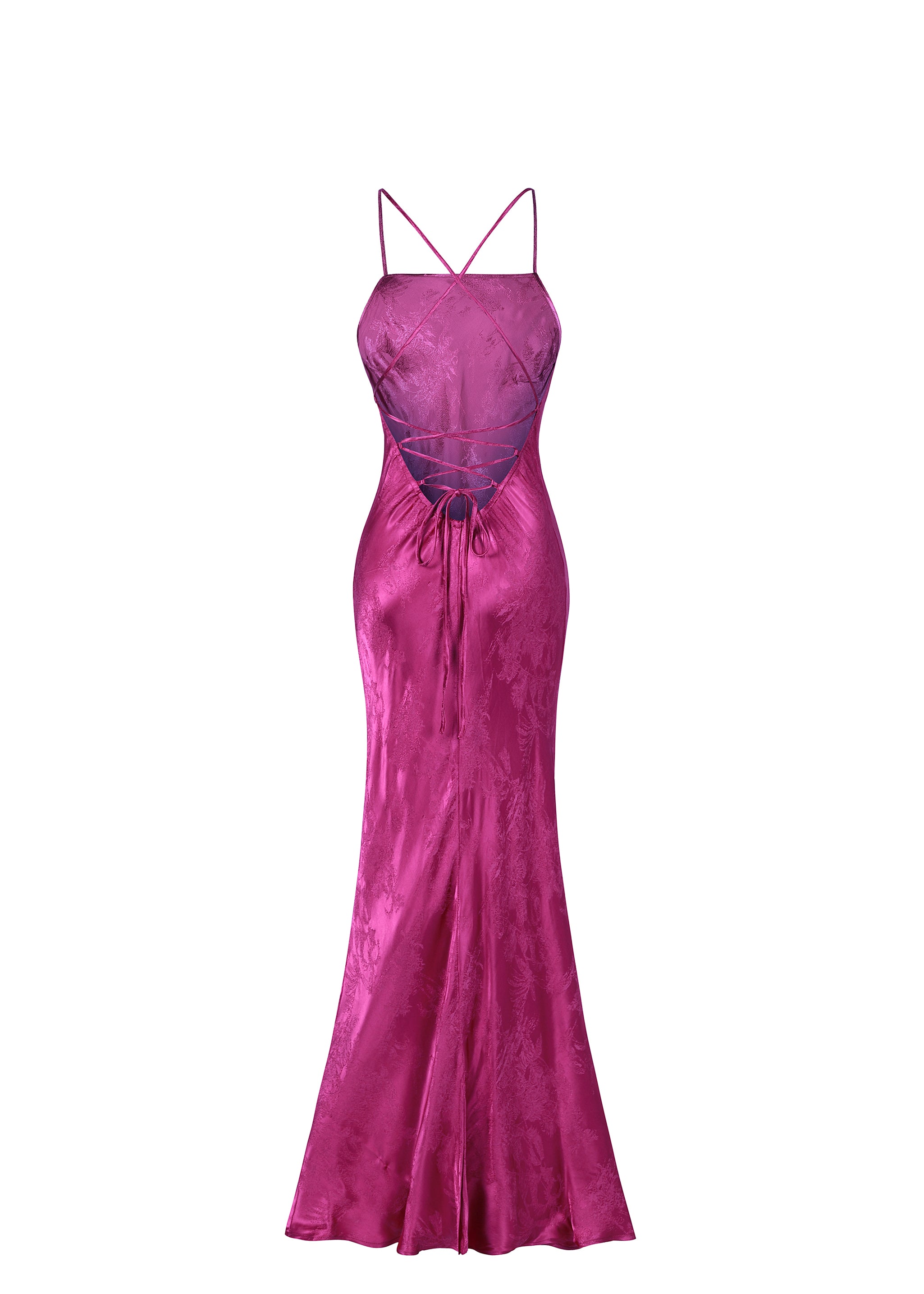 NIOUMA FUCHSIA DRESS