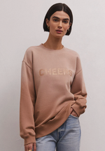 Load image into Gallery viewer, CHEERS SWEATER / MINK

