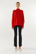 Load image into Gallery viewer, THALA KNIT SWEATER / FLAME
