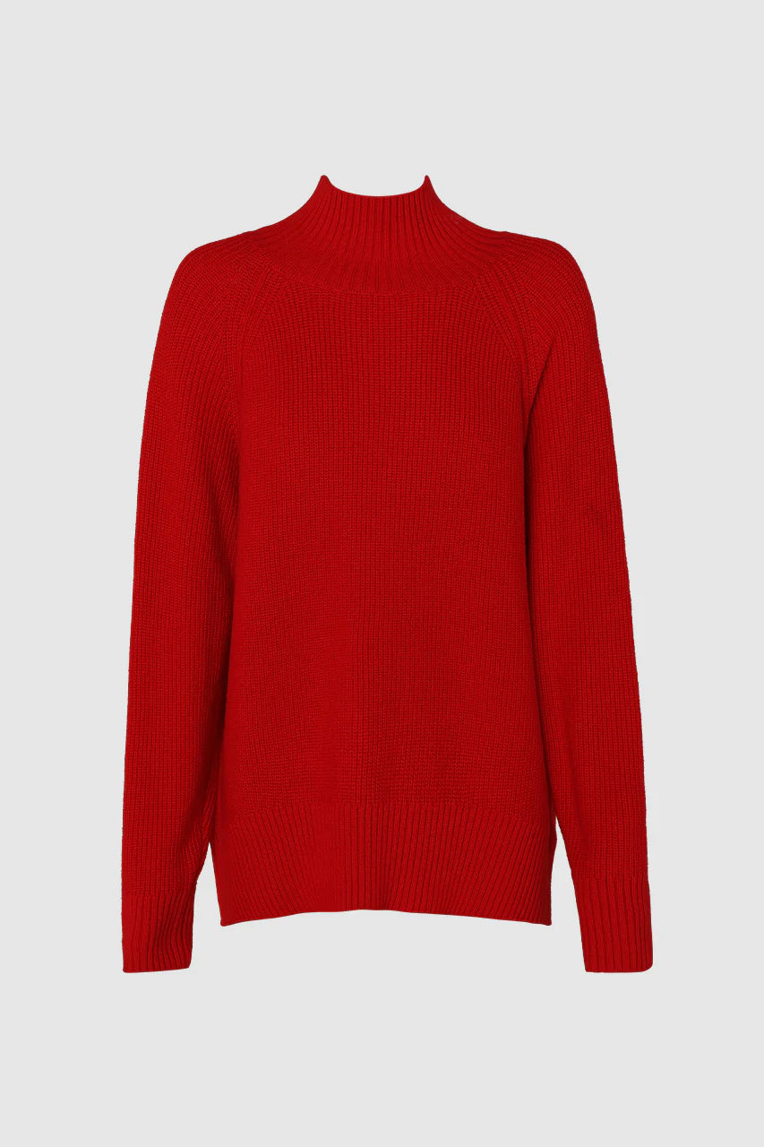 THALA KNIT SWEATER / FLAME