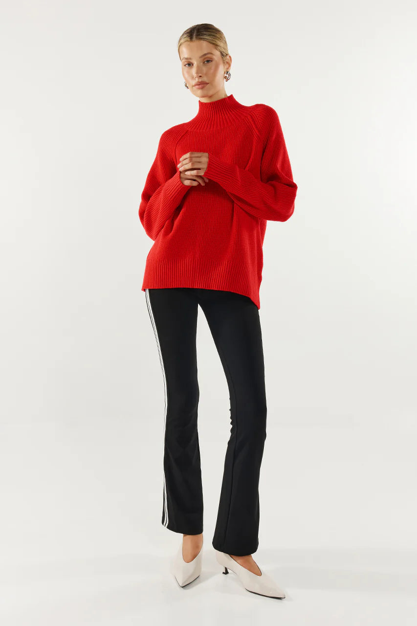THALA KNIT SWEATER / FLAME