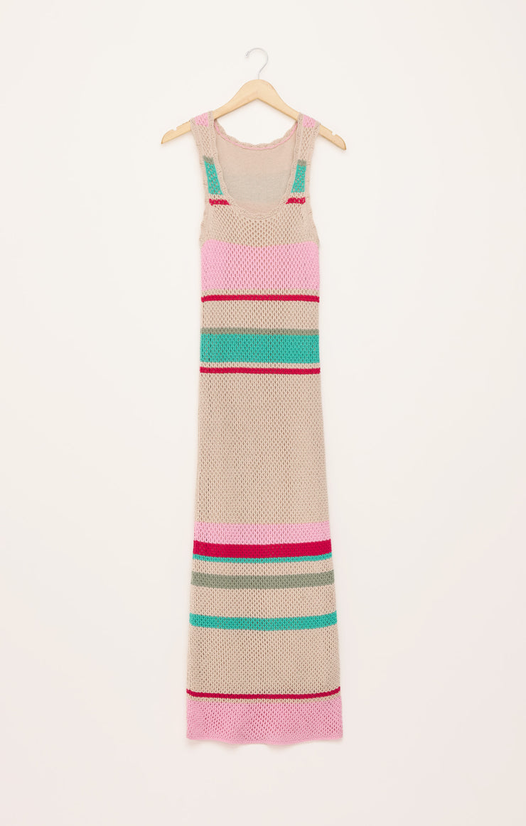 IBIZA STRIPE SWEATER DRESS