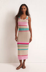 Load image into Gallery viewer, IBIZA STRIPE DRESS
