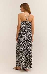 COCKTAIL HOUR LEAF MAXI DRESS