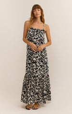 Load image into Gallery viewer, COCKTAIL HOUR LEAF MAXI DRESS
