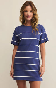 SWAY STRIPE MINI TEE DRESS