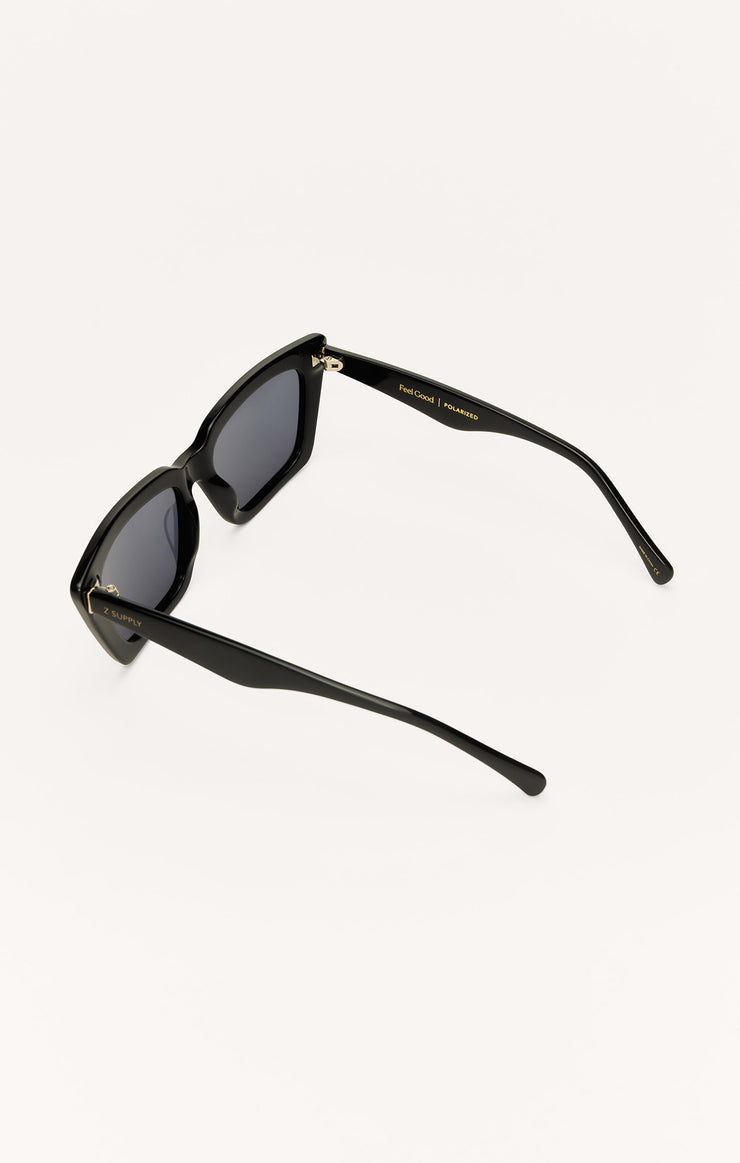 FEEL GOOD POLARIZED SUNGLASSES / BLACK