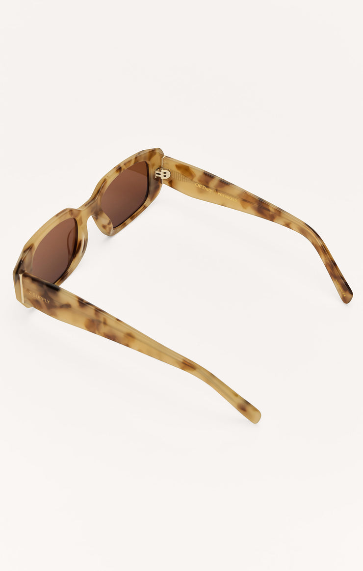 OFF DUTY SUNGLASSES / BLONDE TORT