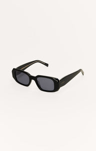 OFF DUTY SUNGLASSES / BLACK - GREY