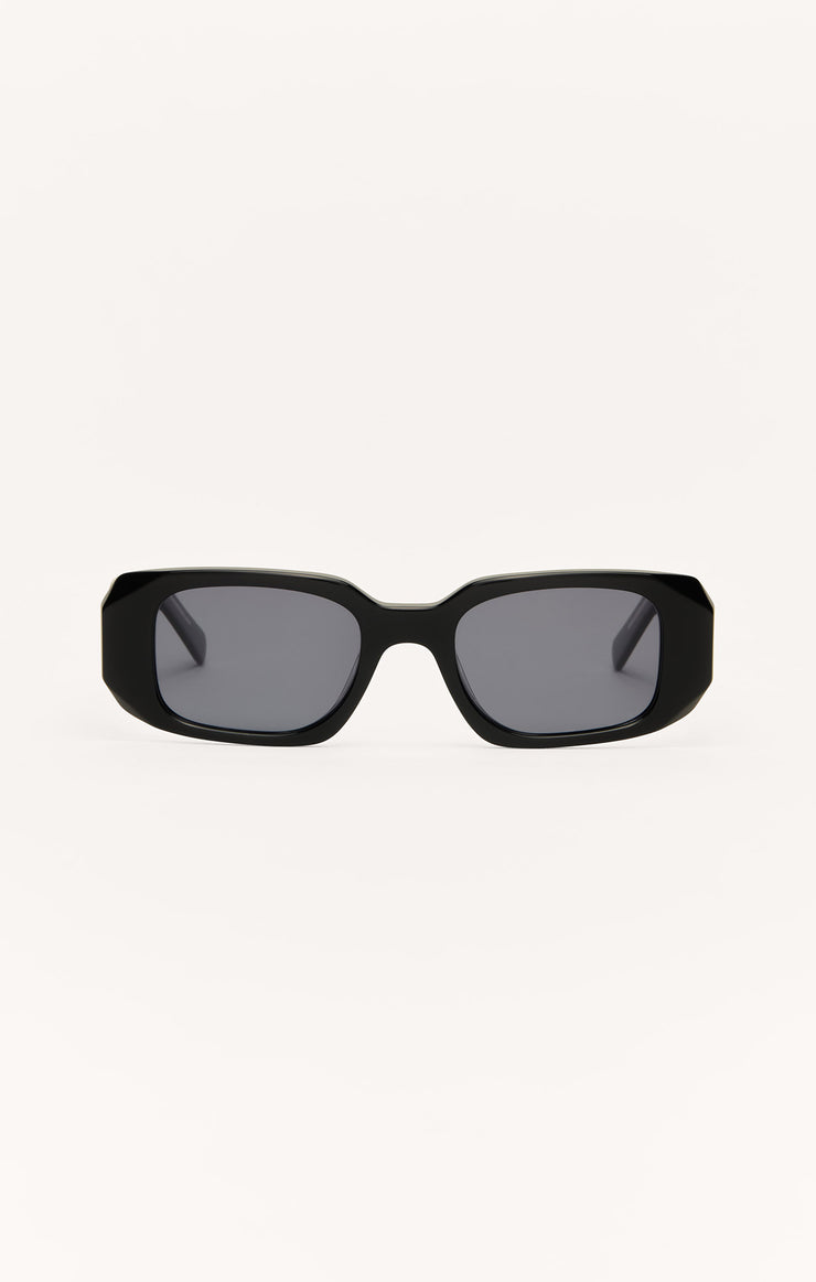 OFF DUTY SUNGLASSES / BLACK - GREY