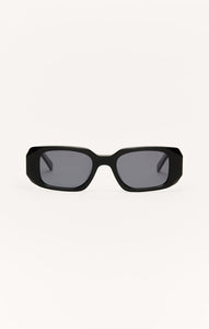 OFF DUTY SUNGLASSES / BLACK - GREY