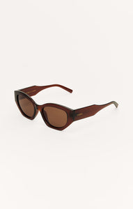 LOVE SICK POLARIZED SUNGLASSES / CHESTNUT