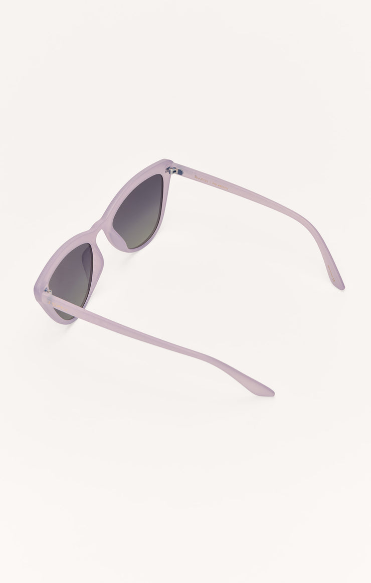 ROOFTOP POLARIZED SUNGLASSES / FROSTED VIOLET