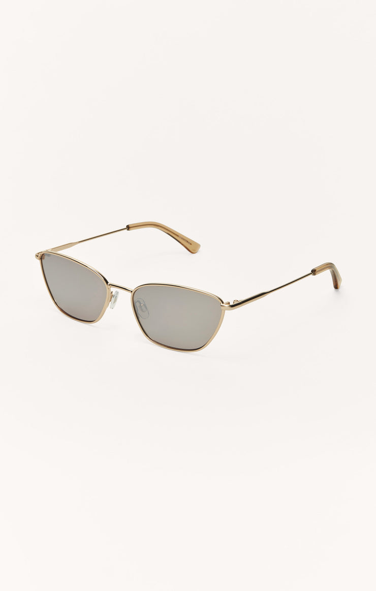 CATWALK POLARIZED SUNGLASSES / GOLD