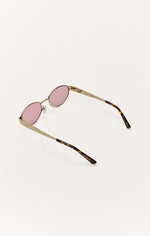 Load image into Gallery viewer, PALISADES POLARIZED SUNGLASSES / GOLD-PINK
