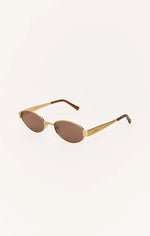 Load image into Gallery viewer, PALISADES POLARIZED SUNGLASSES / SATIN GOLD
