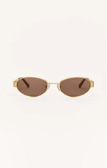 Load image into Gallery viewer, PALISADES POLARIZED SUNGLASSES / SATIN GOLD
