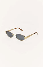 Load image into Gallery viewer, PALISADES POLARIZED SUNGLASSES / GOLD GREY

