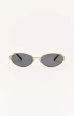 Load image into Gallery viewer, PALISADES POLARIZED SUNGLASSES / GOLD GREY
