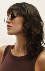 Load image into Gallery viewer, CRUISE POLARIZED SUNGLASSES / GOLD BROWN
