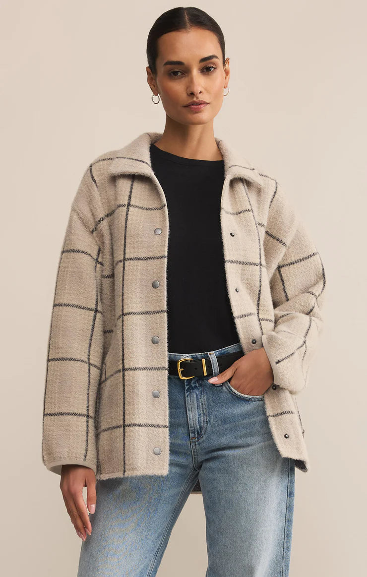 BRONX PLAID SWEATER