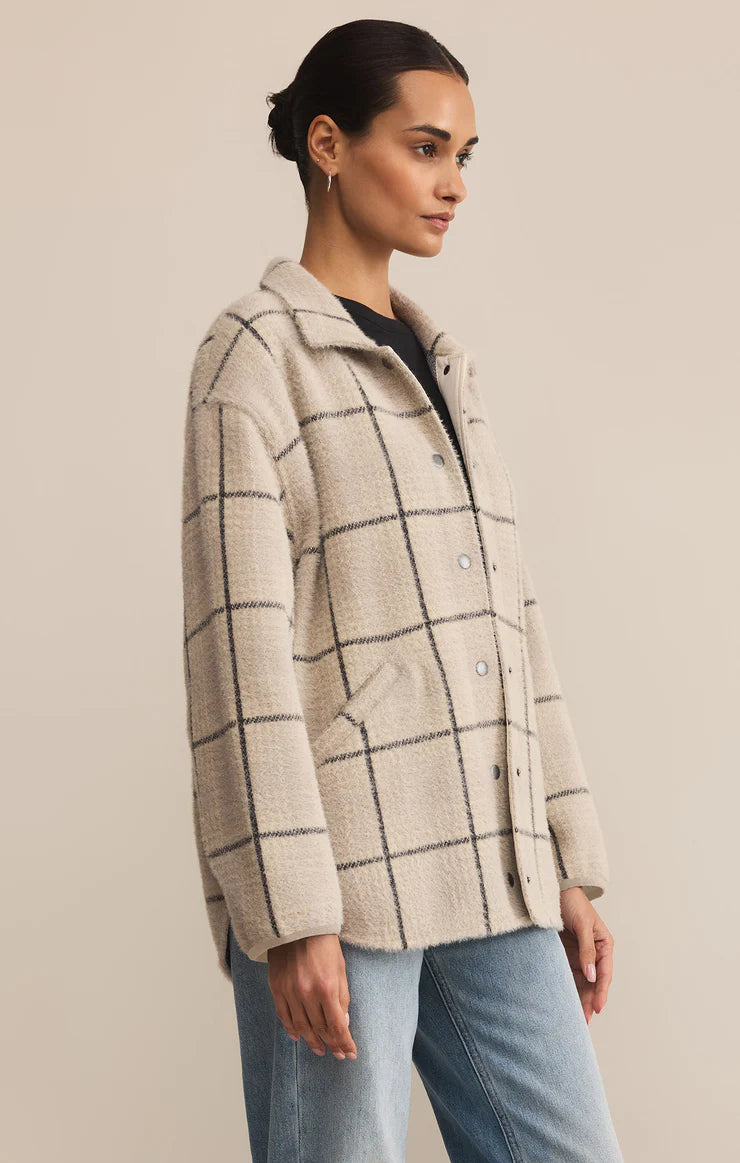 BRONX PLAID SWEATER