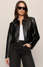 Load image into Gallery viewer, AINSLEY LEATHER JACKET
